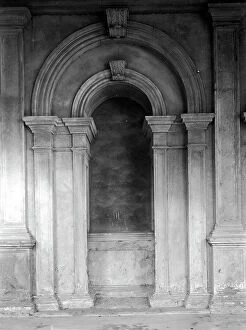 Images Dated 29th March 2010: Detail of the Loggia Cornaro, Padua