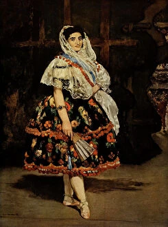 Images Dated 3rd March 2011: Lola of Valencia, Spanish dancer, oil on canvas, Edouard Manet (1832-1883), Muse d'Orsay, Paris