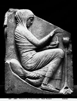 Images Dated 2nd March 2009: Ludovisi Throne: female figure burning incense. It is preserved in the National Museum of Rome