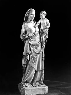 Images Dated 20th April 2012: Madonna with Child, statue preserved in the Church of Santa Maria a Mantignano, Florence