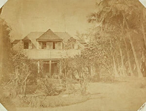 Images Dated 5th April 2011: 'Maison du Bourbier': house on the Reunion Island, Africa