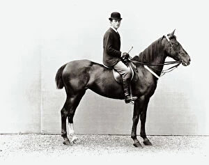 Images Dated 10th January 2011: Marchese Coppini on horseback