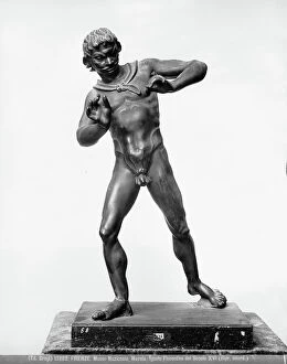 Images Dated 15th March 2011: Marsyas, bronze statue attributed to Antonio Pollaiuolo (1431 or 1432-1498)