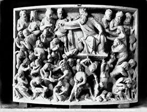 Images Dated 11th March 2009: Massacre of the Innocents. One of the bas-reliefs of the pulpit by Giovanni Pisano