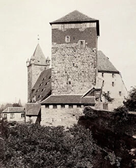 Images Dated 28th March 2011: A medieval tower in Nuremberg