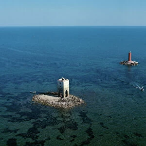 Images Dated 5th October 2009: The Meloria Tower off the coast of Livorno