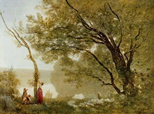 Images Dated 3rd March 2011: Memory of Mortefontaine, oil on canvas, Camille Corot (1796-1875), The Louvre Museum, Paris