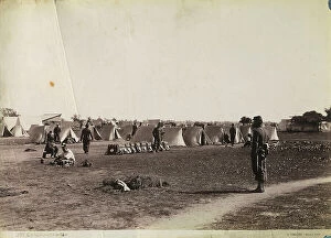 Images Dated 27th October 2011: Military encampment on the outskirts of Buenos Aires