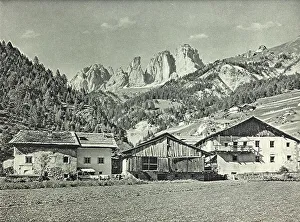 Campitello di Fassa in den Dolomiten 1925 - 1930 ca