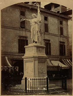 Images Dated 4th February 2011: The monument Alle Dieci Giornate (to the ten days), in Piazza della Loggia, in Brescia