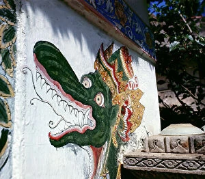 Images Dated 1st September 2011: A mural. Dragon