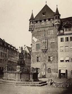 Images Dated 4th April 2011: One side of the Nassauer Haus, Nuremburg, Germany