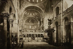 Images Dated 6th April 2010: Nave of the Basilica of San Marco, Venice