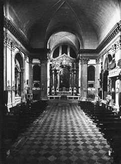 Images Dated 30th April 2010: Nave of the Church of St. Lazarus of Beggars, Venice