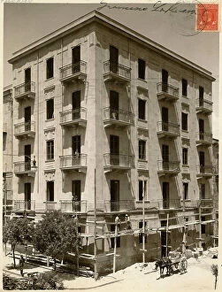 Images Dated 15th April 2010: The palace Francesco La Russa, under construction in Palermo
