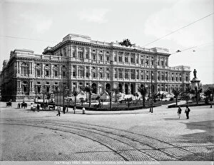 Images Dated 10th January 2012: The Palace of Justice from Piazza Cavour, Rome