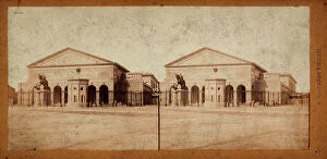 Images Dated 2nd September 2009: Palace seat of the National Exhibition in Florence, stereoscopic photography