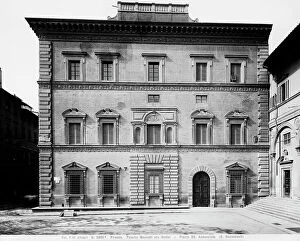 Images Dated 30th October 2009: Palazzo Budini Gattai, ex Grifoni, ex Riccardi-Mannelli, Florence