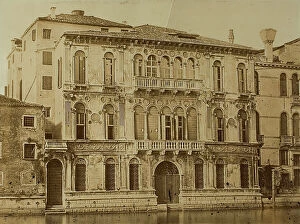 Images Dated 24th January 2011: Palazzo Contarini Dal Zaffo, also known as the Palazzo Contarini Polignac, Venice