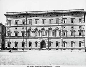 Images Dated 22nd December 2010: Palazzo del Collegio Massimo, Rome