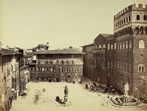 Images Dated 11th May 2011: Palazzo del Tribunale della Mercanzia, Piazza della Signoria, Florence