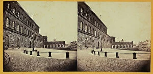 Images Dated 24th October 2011: Palazzo Pitti in Florence. Stereoscopic photography