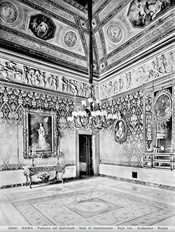 Images Dated 5th February 2010: Palazzo Quirinale, Banquet Hall, Rome