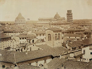 Images Dated 5th April 2011: Panorama of the city of Pisa