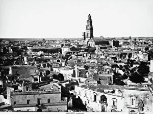 Images Dated 10th March 2010: Panorama of Lecce
