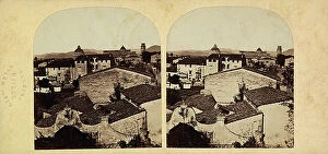 Images Dated 28th April 2011: Panorama of Pisa. Stereoscopic photograph