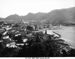 Vista panorámica de la ciudad de Como.