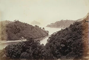 Images Dated 21st November 2011: Panoramic view of Pappenberg Island in Nagasaki Bay