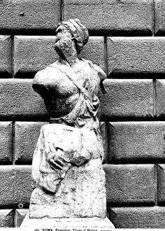 Images Dated 27th November 2007: Pasquino, called 'the talking statue, ' located in Piazza Pasquino, Rome