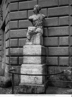 Images Dated 23rd May 2011: Pasquino, a fragment of a Greek statue, Piazza Pasquino, Rome