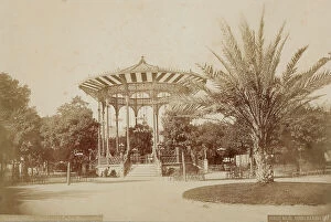 Images Dated 12th November 2008: A pavilion in the park of the Villa Nazionale, Naples