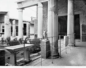 Images Dated 20th December 2012: Peristyle of the House of the Vettii in Pompeii, Naples