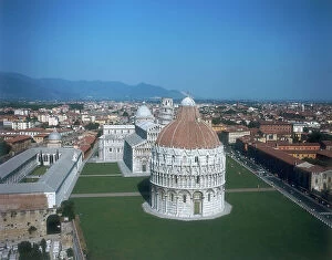 Images Dated 22nd December 2006: Piazza dei Miracoli: detail of the baptistry