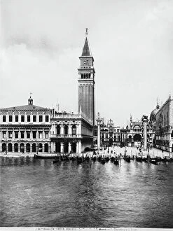Images Dated 1st April 2011: The Piazzetta San Marco in Venice, with the Library and the Zecca, or Mint