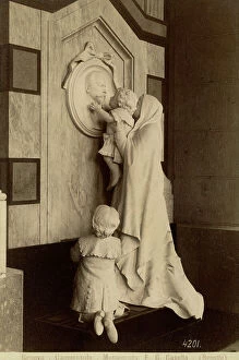 Images Dated 25th January 2011: The Picollo funeral monument in the monumental cemetery of Staglieno, Genoa