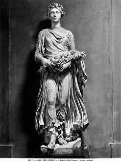 Images Dated 11th January 2012: Pomona, Roman statue, in the Galleria degli Uffizi, Florence