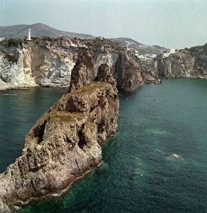 Images Dated 4th November 2009: Ponza Isands. From the sky. Views of the Island of Ponza