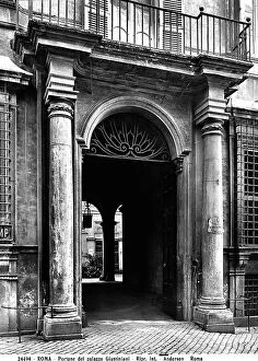 Images Dated 15th October 2010: Portal of Palazzo Giustiniani in Rome