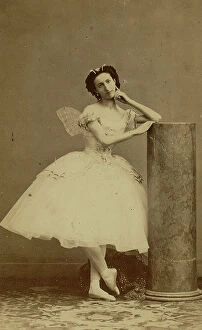 Images Dated 8th April 2011: Portrait of the ballet dancer Emma Livry (1842-1863)