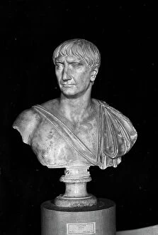 Images Dated 25th May 2010: Portrait bust of Trajan, marble, National Archaeological Museum, Venice