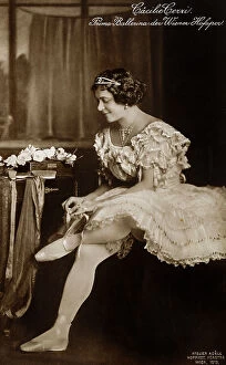 Images Dated 21st December 2009: Portrait of Ccilie Cerri, first dancer of the Viennese theatre