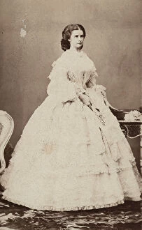 Images Dated 26th May 2009: Portrait of Elizabeth of Bavaria empress of Austria and queen of Hungary