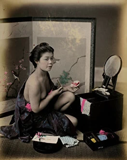 Images Dated 27th April 2011: Portrait of a Geisha