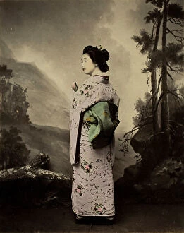 Images Dated 27th April 2011: Portrait of a Geisha