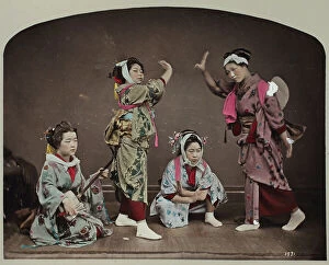 Images Dated 1st September 2011: Portrait of Geishas