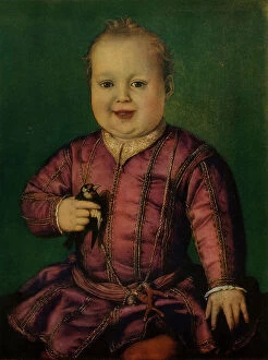 Images Dated 23rd February 2011: Portrait of Giovanni child of Cosimo I de Medici, known as the Younger (1543-1562), oil on canvas